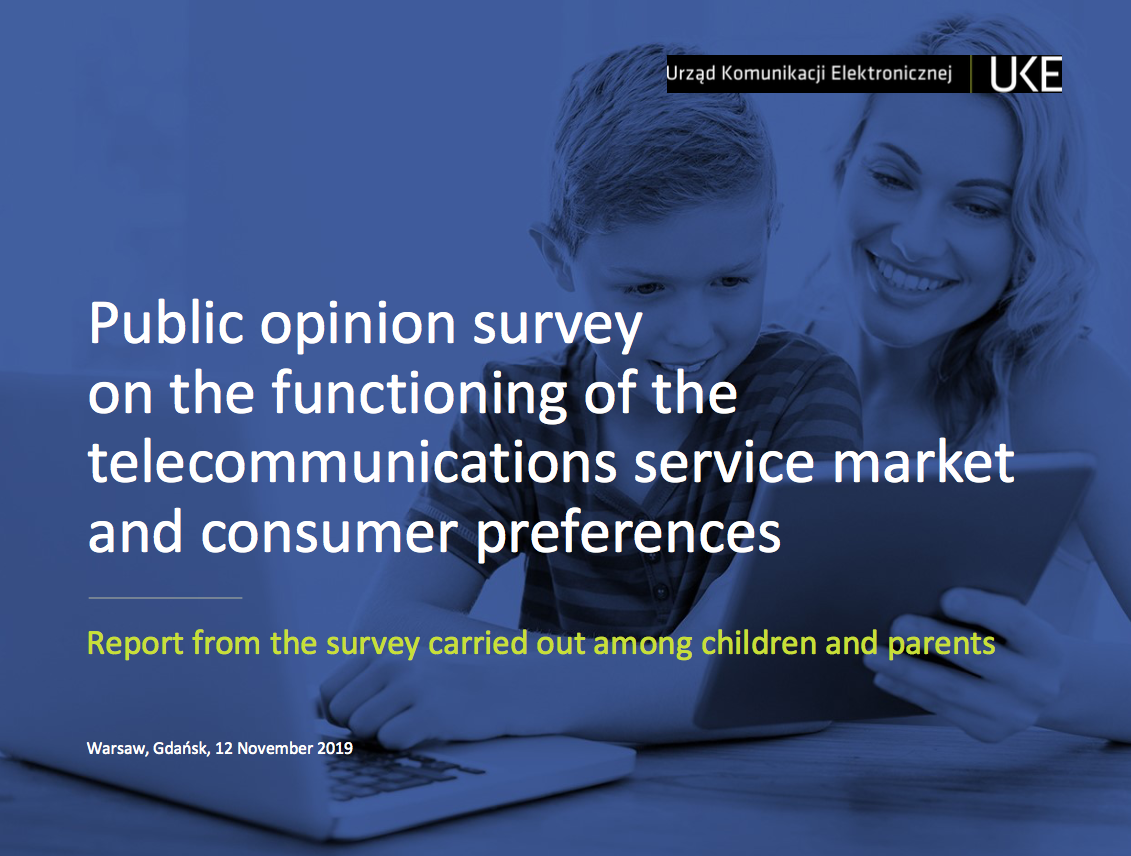 Consumer survey of children and parents 2019 in Poland